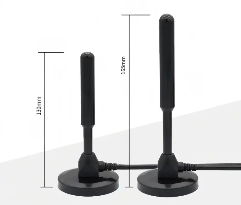 Small magnetic suction antenna